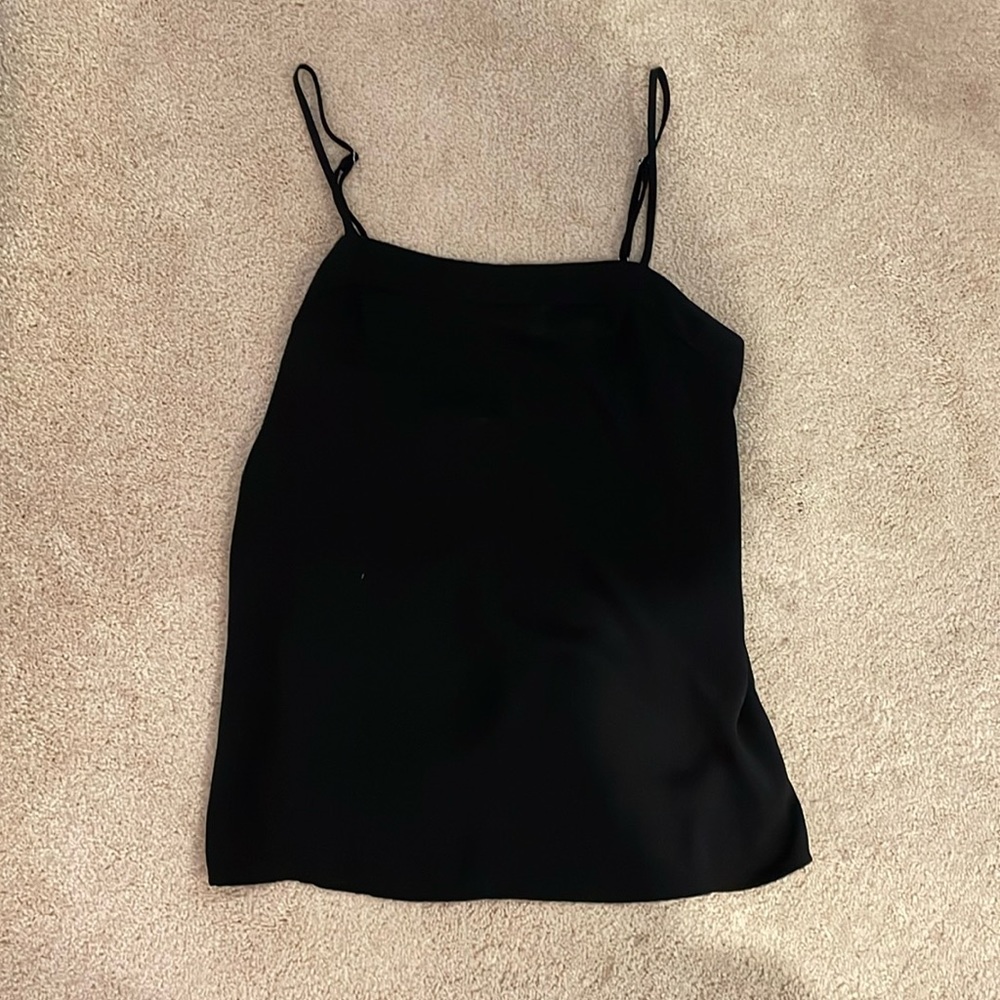 Naked Zebra Black Tank Top | Size Small